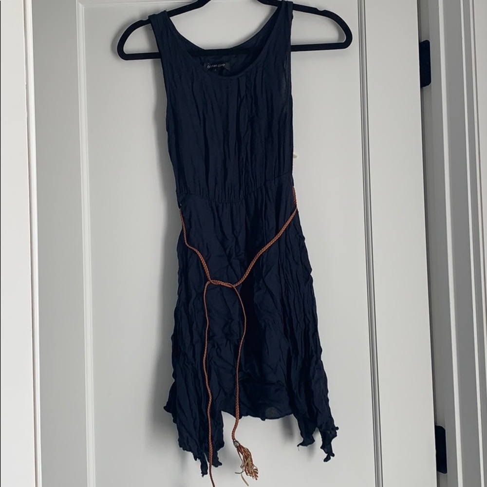 Navy blue dress
